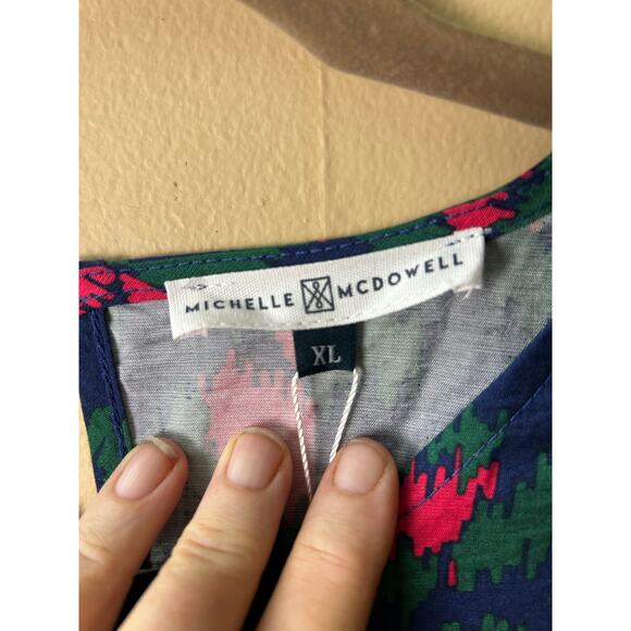 NWT Michelle McDowell Top Blouse Pullover‎ Sz XL - Picture 4 of 8